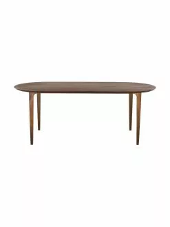 Westwing Collection Ovaler Esstisch Archie aus massivem Mangoholz, 200 x 100 cm, B 200 x T 100 cm -Esszimmer Verkäufe Ovaler Esstisch Archie aus massivem Mangoholz 200 x 100 cm 4