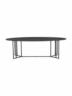 Westwing Collection Ovaler Esstisch Luca aus Mangoholz, in verschiedenen Größen, B 240 x T 100 cm -Esszimmer Verkäufe Ovaler Esstisch Luca aus Mangoholz in verschiedenen Grossen 10