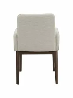 Westwing Collection Polster-Armlehnstuhl Koga in Cremeweiß, B 54 x H 86 cm -Esszimmer Verkäufe Polster Armlehnstuhl Koga in Cremeweiss 11