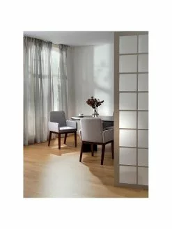 Westwing Collection Polster-Armlehnstuhl Koga in Grau, B 54 x H 86 cm -Esszimmer Verkäufe Polster Armlehnstuhl Koga in Grau 1