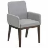 Westwing Collection Polster-Armlehnstuhl Koga in Grau, B 54 x H 86 cm 1 Westwing Collection Polster-Armlehnstuhl Koga in Grau, B 54 x H 86 cm -Esszimmer Verkäufe Polster Armlehnstuhl Koga in Grau
