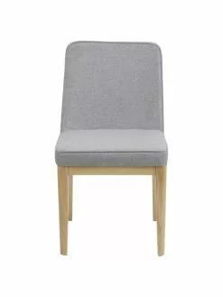 Westwing Collection Polsterstuhl Koga in Grau, B 47 x H 86 cm -Esszimmer Verkäufe Polsterstuhl Koga in Grau 3