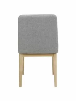 Westwing Collection Polsterstuhl Koga in Grau, B 47 x H 86 cm -Esszimmer Verkäufe Polsterstuhl Koga in Grau 5