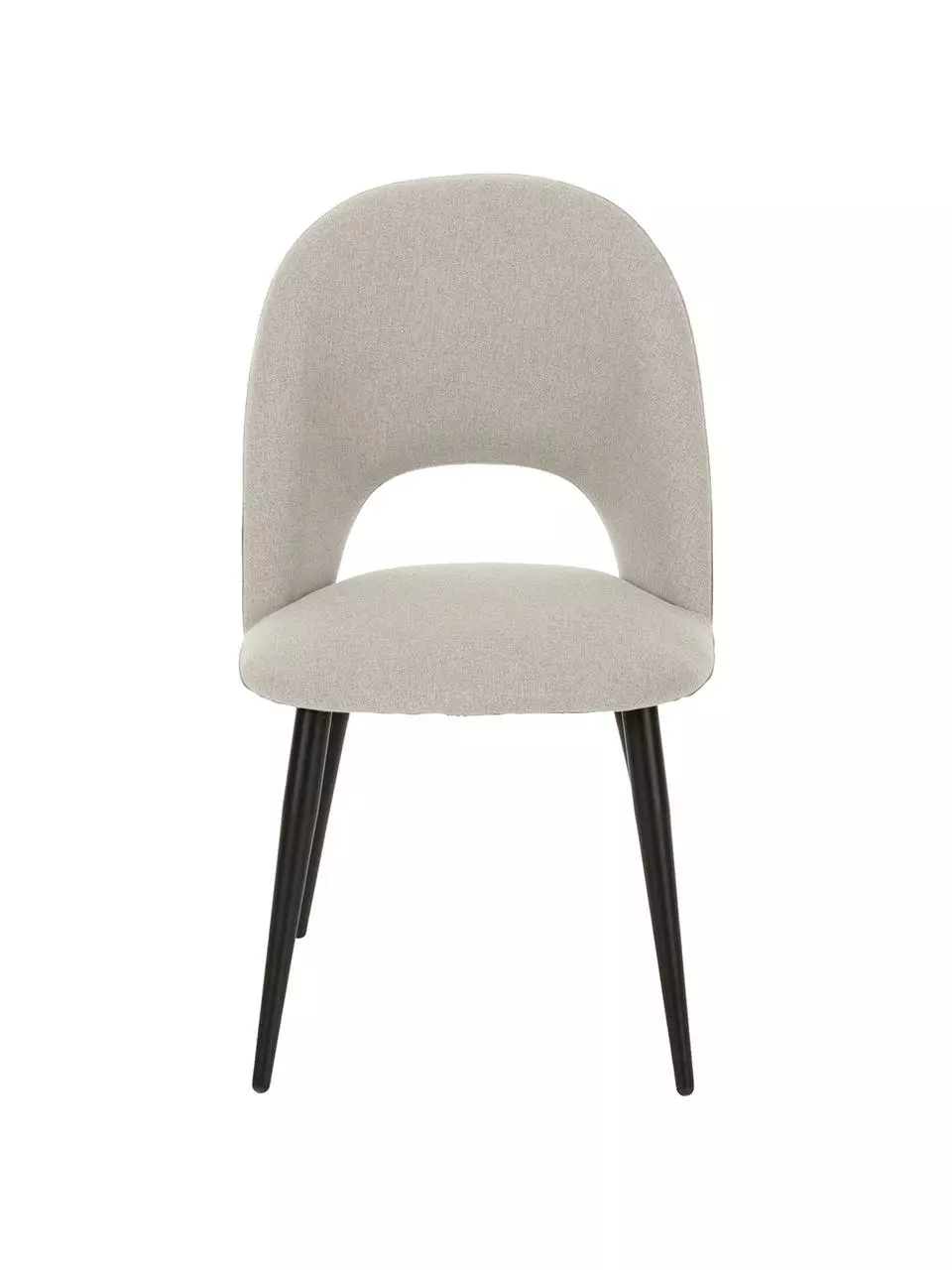 Westwing Collection Polsterstuhl Rachel in Grau, B 53 x T 57 cm 6 Westwing Collection Polsterstuhl Rachel in Grau, B 53 x T 57 cm – Bild 4