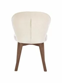 Westwing Collection Polsterstuhl Serena in Cremeweiß, B 55 x T 63 cm -Esszimmer Verkäufe Polsterstuhl Serena in Cremeweiss 5