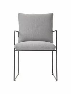 Westwing Collection Polsterstuhl Wayne mit Metall-Gestell, B 54 x T 58 cm 11 Westwing Collection Polsterstuhl Wayne mit Metall-Gestell, B 54 x T 58 cm -Esszimmer Verkäufe Polsterstuhl Wayne mit Metall Gestell 9