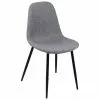 Westwing Collection Polsterstühle Karla in Grau, 2 Stück, B 44 x T 53 cm 1 Westwing Collection Polsterstühle Karla in Grau, 2 Stück, B 44 x T 53 cm -Esszimmer Verkäufe Polsterstuhle Karla in Grau 2 Stuck