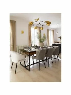 Rowico Polsterstühle Sierra in Beige, 2 Stück, B 49 x T 55 cm -Esszimmer Verkäufe Polsterstuhle Sierra in Beige 2 Stuck 3