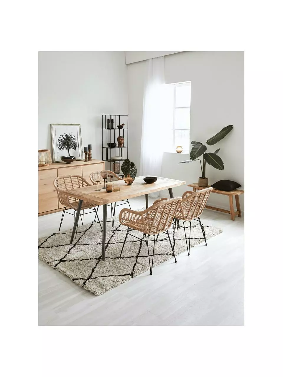 Westwing Collection Polyrattan-Armlehnstühle Costa, 2 Stück, B 59 x T 58 cm 4 Westwing Collection Polyrattan-Armlehnstühle Costa, 2 Stück, B 59 x T 58 cm – Bild 2