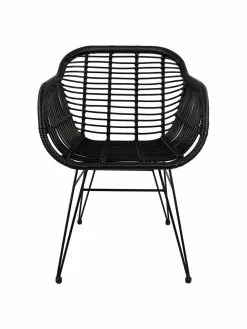 Westwing Collection Polyrattan-Armlehnstühle Costa, 2 Stück, B 59 x T 58 cm -Esszimmer Verkäufe Polyrattan Armlehnstuhle Costa 2 Stuck 17