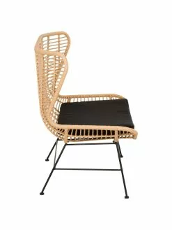 Westwing Collection Polyrattan-Sitzbank Costa, B 137 x H 105 cm -Esszimmer Verkäufe Polyrattan Sitzbank Costa 4