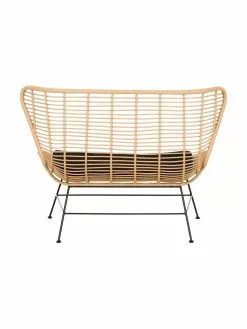 Westwing Collection Polyrattan-Sitzbank Costa, B 137 x H 105 cm -Esszimmer Verkäufe Polyrattan Sitzbank Costa 5