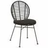 Westwing Collection Polyrattan-Stühle Cordula mit Sitzkissen, 2 Stück, B 48 x T 57 cm -Esszimmer Verkäufe Polyrattan Stuhle Cordula mit Sitzkissen 2 Stuck