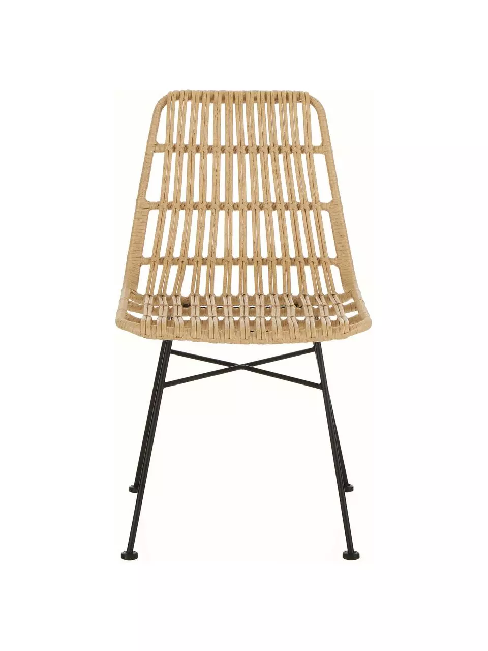 Westwing Collection Polyrattan-Stühle Costa, 2 Stück, B 47 x T 61 cm 7 Westwing Collection Polyrattan-Stühle Costa, 2 Stück, B 47 x T 61 cm – Bild 5