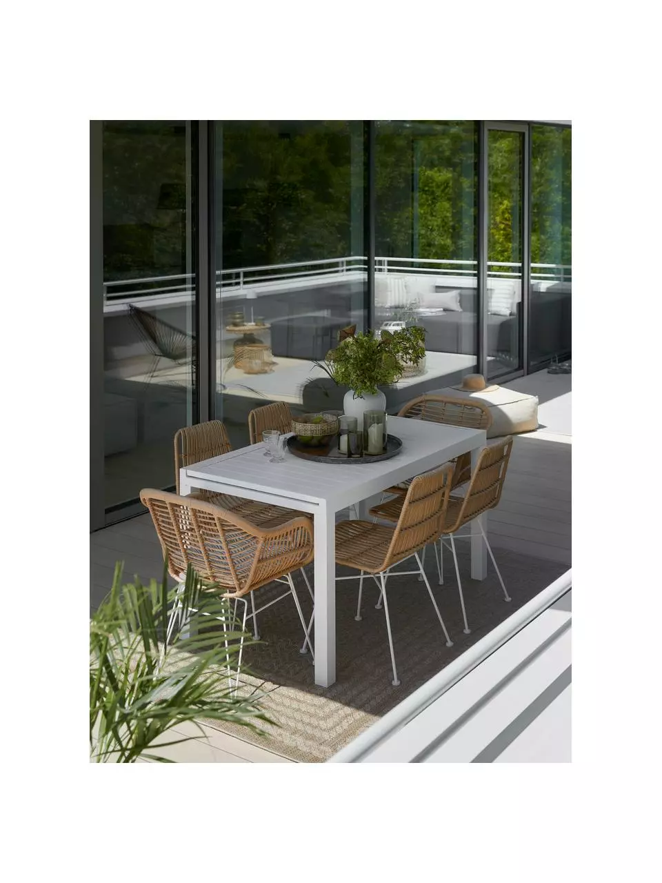 Westwing Collection Polyrattan-Stühle Costa, 2 Stück, B 47 x T 61 cm 5 Westwing Collection Polyrattan-Stühle Costa, 2 Stück, B 47 x T 61 cm – Bild 3