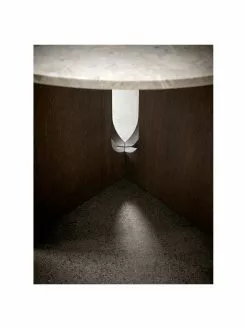 Menu Runder Esstisch Androgyne mit Tischplatte aus Sandstein, Ø 120 cm, Ø 120 x H 73 cm -Esszimmer Verkäufe Runder Esstisch Androgyne mit Tischplatte aus Sandstein O 120 cm 11