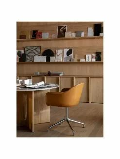 Menu Runder Esstisch Androgyne mit Tischplatte aus Sandstein, Ø 120 cm, Ø 120 x H 73 cm -Esszimmer Verkäufe Runder Esstisch Androgyne mit Tischplatte aus Sandstein O 120 cm 5