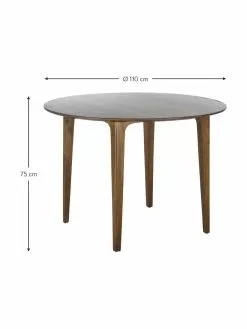 Westwing Collection Runder Esstisch Archie aus massivem Mangoholz, Ø 110, Ø 110 x H 75 cm 11 Westwing Collection Runder Esstisch Archie aus massivem Mangoholz, Ø 110, Ø 110 x H 75 cm -Esszimmer Verkäufe Runder Esstisch Archie aus massivem Mangoholz O 110 3
