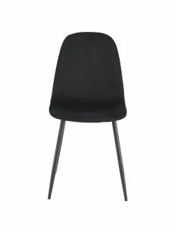 Runder Esstisch Gilda mit Samt-Stühlen in Schwarz, Ø 110 cm, Ø 110 x H 75 cm 11 Runder Esstisch Gilda mit Samt-Stühlen in Schwarz, Ø 110 cm, Ø 110 x H 75 cm -Esszimmer Verkäufe Runder Esstisch Gilda mit Samt Stuhlen in Schwarz O 110 cm 4