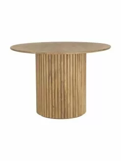 Runder Holz-Esstisch Janina, Ø 110 cm, Ø 110 x H 75 cmNur noch wenige verfügbar