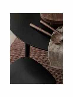 Runder Holz-Esstisch Jolina in Schwarz, Ø 106 cm, Ø 106 x H 76 cm 9 Runder Holz-Esstisch Jolina in Schwarz, Ø 106 cm, Ø 106 x H 76 cm -Esszimmer Verkäufe Runder Holz Esstisch Jolina in Schwarz O 106 cm 3