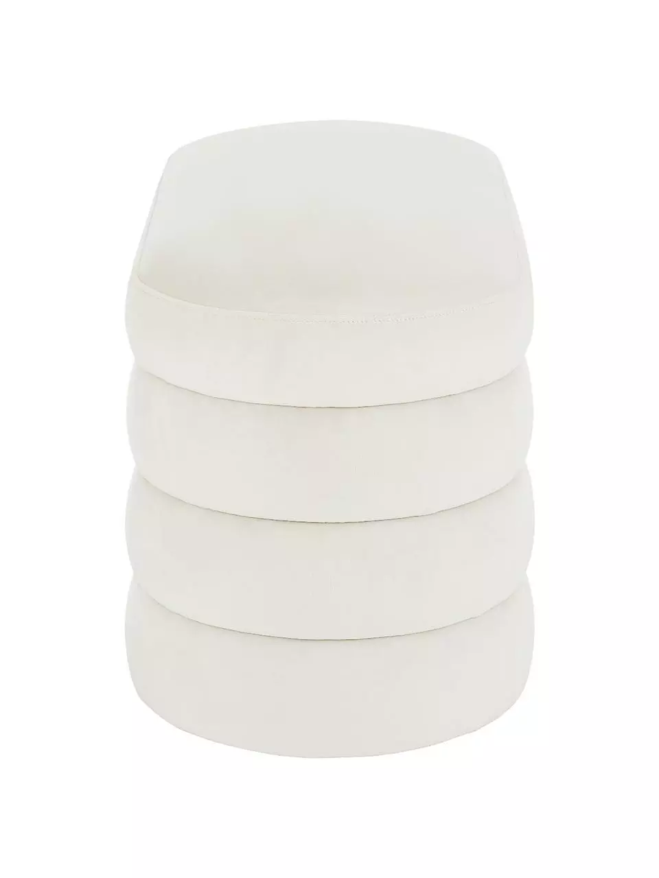 Westwing Collection Samt-Polsterbank Alto in Cremeweiß, B 110 x H 47 cm 7 Westwing Collection Samt-Polsterbank Alto in Cremeweiß, B 110 x H 47 cm – Bild 6