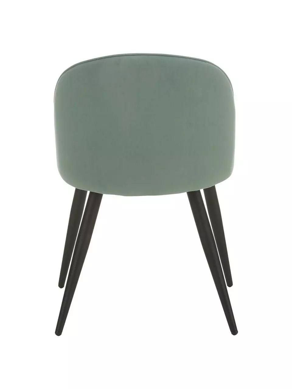 Westwing Collection Samt-Polsterstühle Amy in Blaugrün, 2 Stück, B 51 x T 55 cm 8 Westwing Collection Samt-Polsterstühle Amy in Blaugrün, 2 Stück, B 51 x T 55 cm – Bild 6