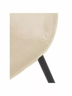 Westwing Collection Samt-Polsterstühle Karla in Cremeweiß, 2 Stück, B 44 x T 53 cm 13 Westwing Collection Samt-Polsterstühle Karla in Cremeweiß, 2 Stück, B 44 x T 53 cm -Esszimmer Verkäufe Samt Polsterstuhle Karla in Cremeweiss 2 Stuck 5