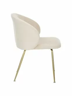 Westwing Collection Samt-Polsterstühle Luisa in Cremeweiß, 2 Stück, B 59 x T 59 cm 12 Westwing Collection Samt-Polsterstühle Luisa in Cremeweiß, 2 Stück, B 59 x T 59 cm -Esszimmer Verkäufe Samt Polsterstuhle Luisa in Cremeweiss 2 Stuck 4