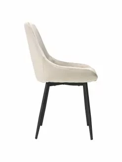 Rowico Samt-Polsterstühle Sierra in Beige, 2 Stück, B 49 x T 55 cm 12 Rowico Samt-Polsterstühle Sierra in Beige, 2 Stück, B 49 x T 55 cm -Esszimmer Verkäufe Samt Polsterstuhle Sierra in Beige 2 Stuck 4