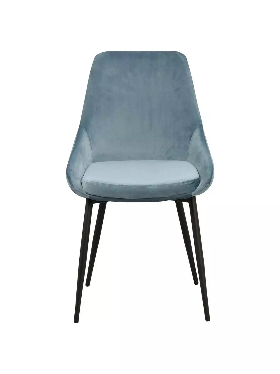 Rowico Samt-Polsterstühle Sierra in Blau, 2 Stück, B 49 x T 55 cm 6 Rowico Samt-Polsterstühle Sierra in Blau, 2 Stück, B 49 x T 55 cm – Bild 4