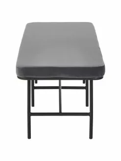 House Doctor Samt-Sitzbank Comma, B 160 x H 46 cm -Esszimmer Verkäufe Samt Sitzbank Comma 4