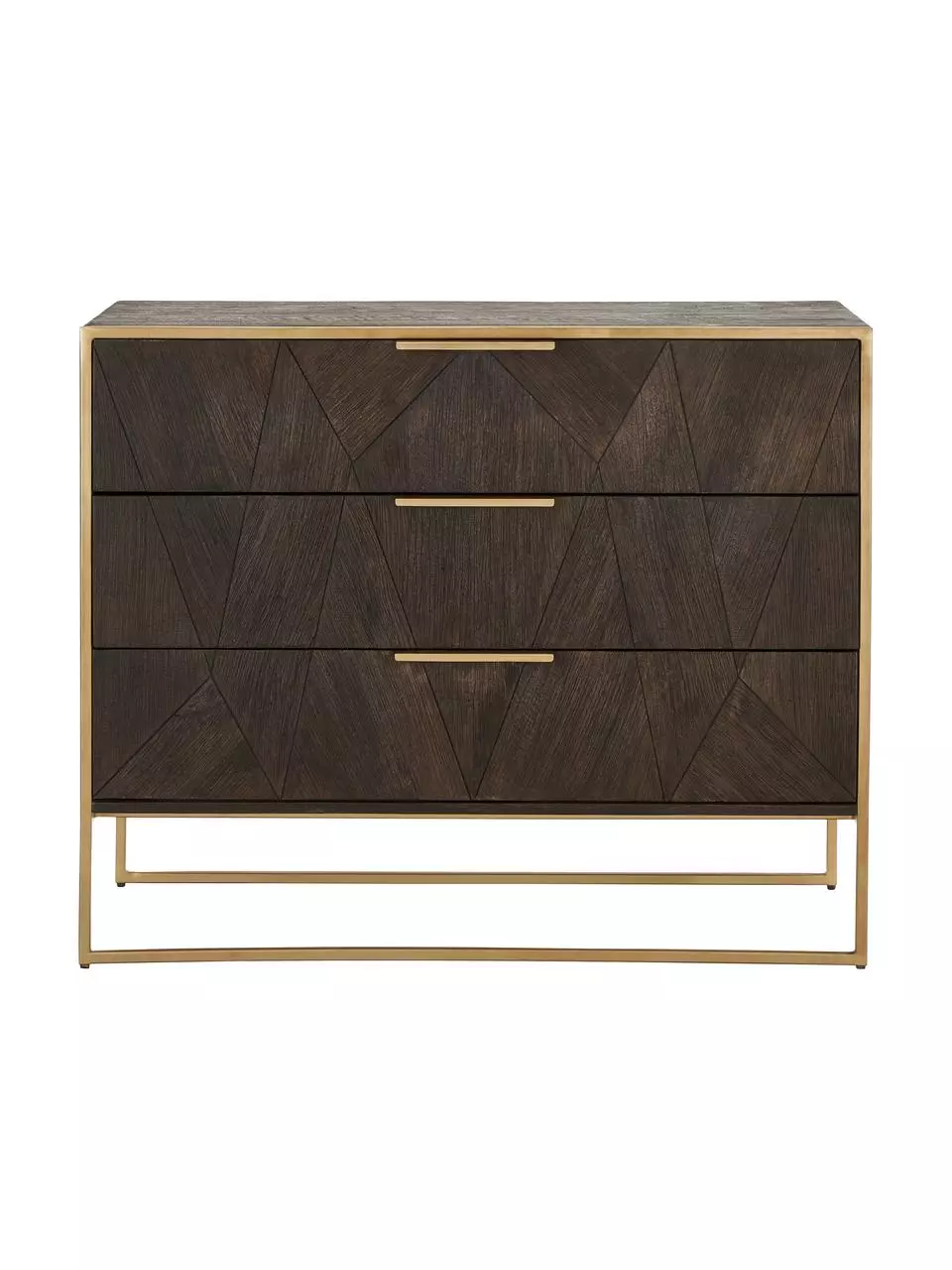 Westwing Collection Schubladenkommode Harry aus massivem Mangoholz, B 100 x H 80 cm 6 Westwing Collection Schubladenkommode Harry aus massivem Mangoholz, B 100 x H 80 cm – Bild 4