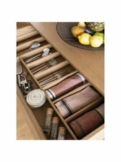 Sideboard Allure mit Schublade und Türen aus Eichenholzfurnier, B 200 x H 75 cm -Esszimmer Verkäufe Sideboard Allure mit Schublade und Turen aus Eichenholzfurnier 2