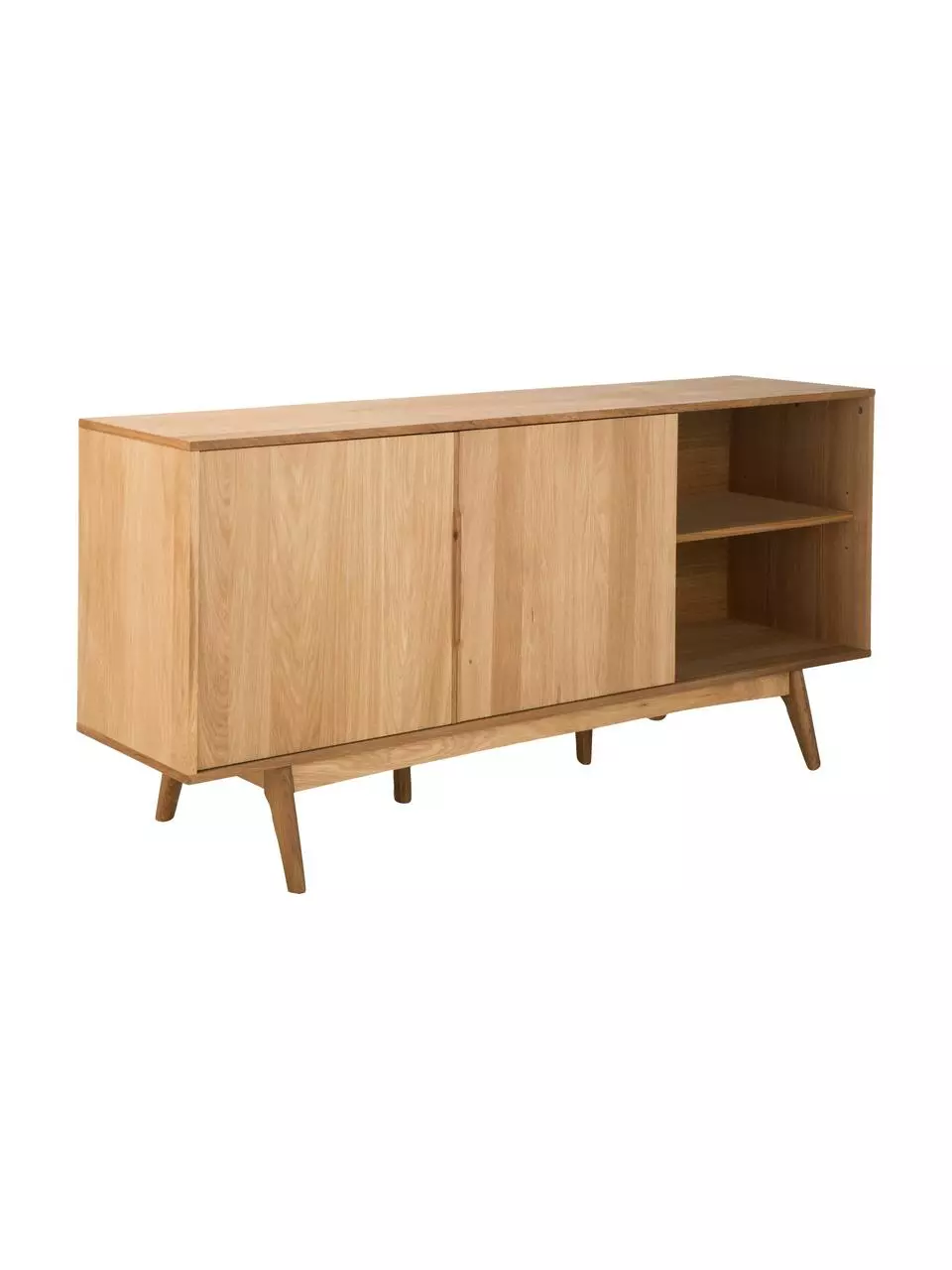Sideboard Bettina mit Schubladen und Eichenholzfurnier, B 180 x H 84 cm 7 Sideboard Bettina mit Schubladen und Eichenholzfurnier, B 180 x H 84 cm – Bild 5