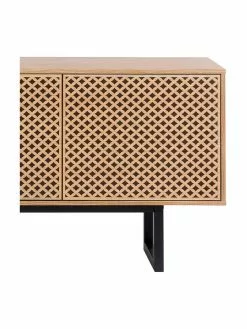 Woodman Sideboard Camden mit Türen und Eichenholzfurnier, B 175 x H 75 cm -Esszimmer Verkäufe Sideboard Camden mit Turen und Eichenholzfurnier 2