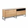 Sideboard Dalarna mit Türen und Eichenholzfurnier, B 197 x H 76 cm -Esszimmer Verkäufe Sideboard Dalarna mit Turen und Eichenholzfurnier
