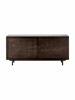 Westwing Collection Sideboard Karl mit Türen aus massivem Mangoholz, B 165 x H 61 cm -Esszimmer Verkäufe Sideboard Karl mit Turen aus massivem Mangoholz 5