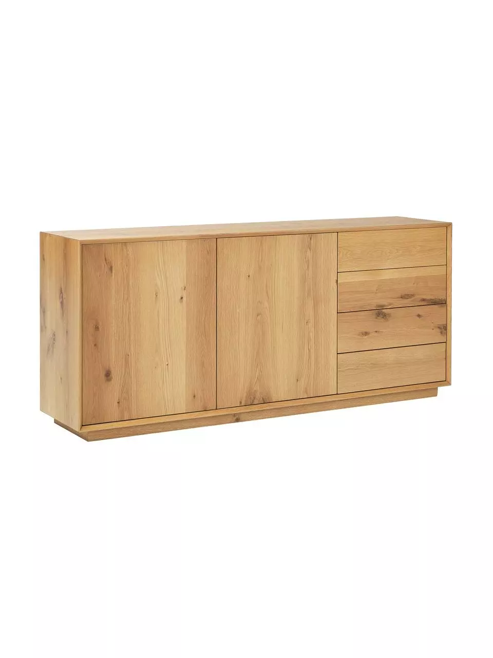Westwing Collection Sideboard Noel aus Eschenholzfurnier, B 180 x H 79 cm 3 Westwing Collection Sideboard Noel aus Eschenholzfurnier, B 180 x H 79 cm