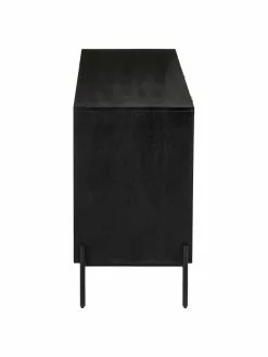 Westwing Collection Sideboard Vienna mit Wiener Geflecht in Schwarz, B 165 x H 78 cm -Esszimmer Verkäufe Sideboard Vienna mit Wiener Geflecht in Schwarz 5