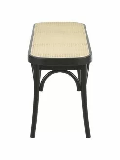 Westwing Collection Sitzbank Franz mit Wiener Geflecht, B 110 x H 47 cm -Esszimmer Verkäufe Sitzbank Franz mit Wiener Geflecht 4