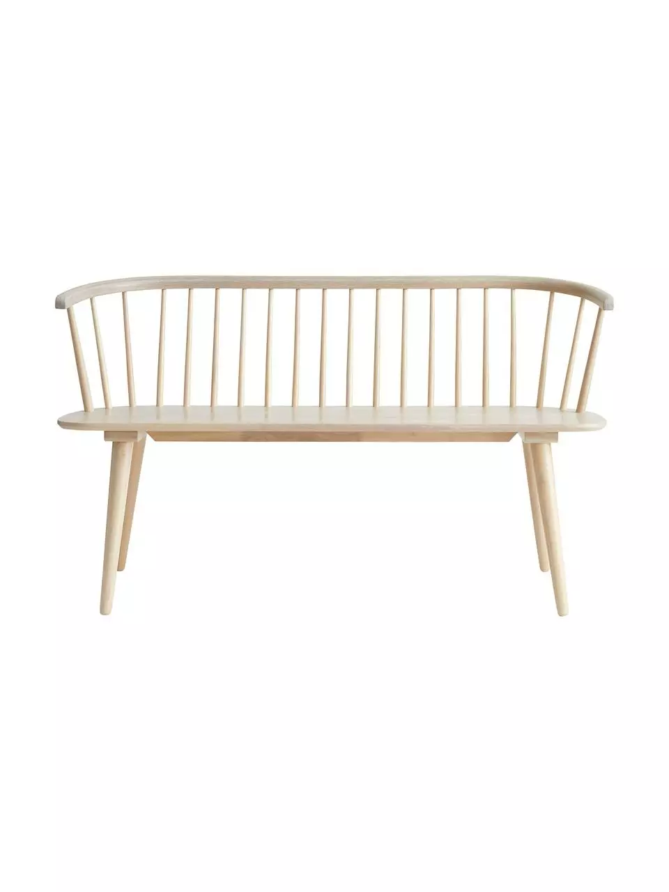 Sitzbank Jolina aus Gummibaumholz in Cremeweiß, B 134 x H 76 cm 6 Sitzbank Jolina aus Gummibaumholz in Cremeweiß, B 134 x H 76 cm – Bild 4