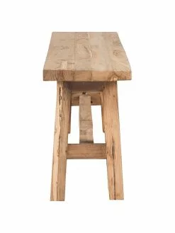 Westwing Collection Sitzbank Lawas aus Teakholz, B 180 x H 45 cm -Esszimmer Verkäufe Sitzbank Lawas aus Teakholz 4