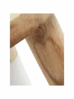 Skandi Hocker Brocsy aus Holz, B 30 x H 44 cm -Esszimmer Verkäufe Skandi Hocker Brocsy aus Holz 3
