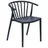 Stapelbarer Gartenstuhl Capri in Dunkelgrau, B 53 x T 55 cm -Esszimmer Verkäufe Stapelbarer Gartenstuhl Capri in Dunkelgrau