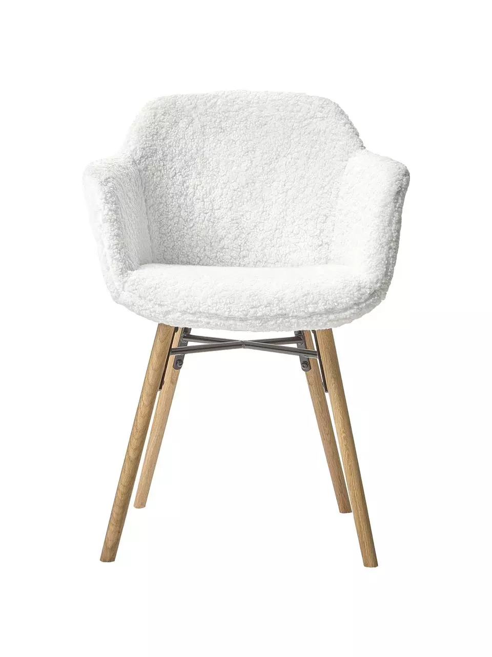 Westwing Collection Teddy-Armlehnstuhl Fiji mit schmaler Sitzschale, B 59 x H 84 cm 7 Westwing Collection Teddy-Armlehnstuhl Fiji mit schmaler Sitzschale, B 59 x H 84 cm – Bild 5