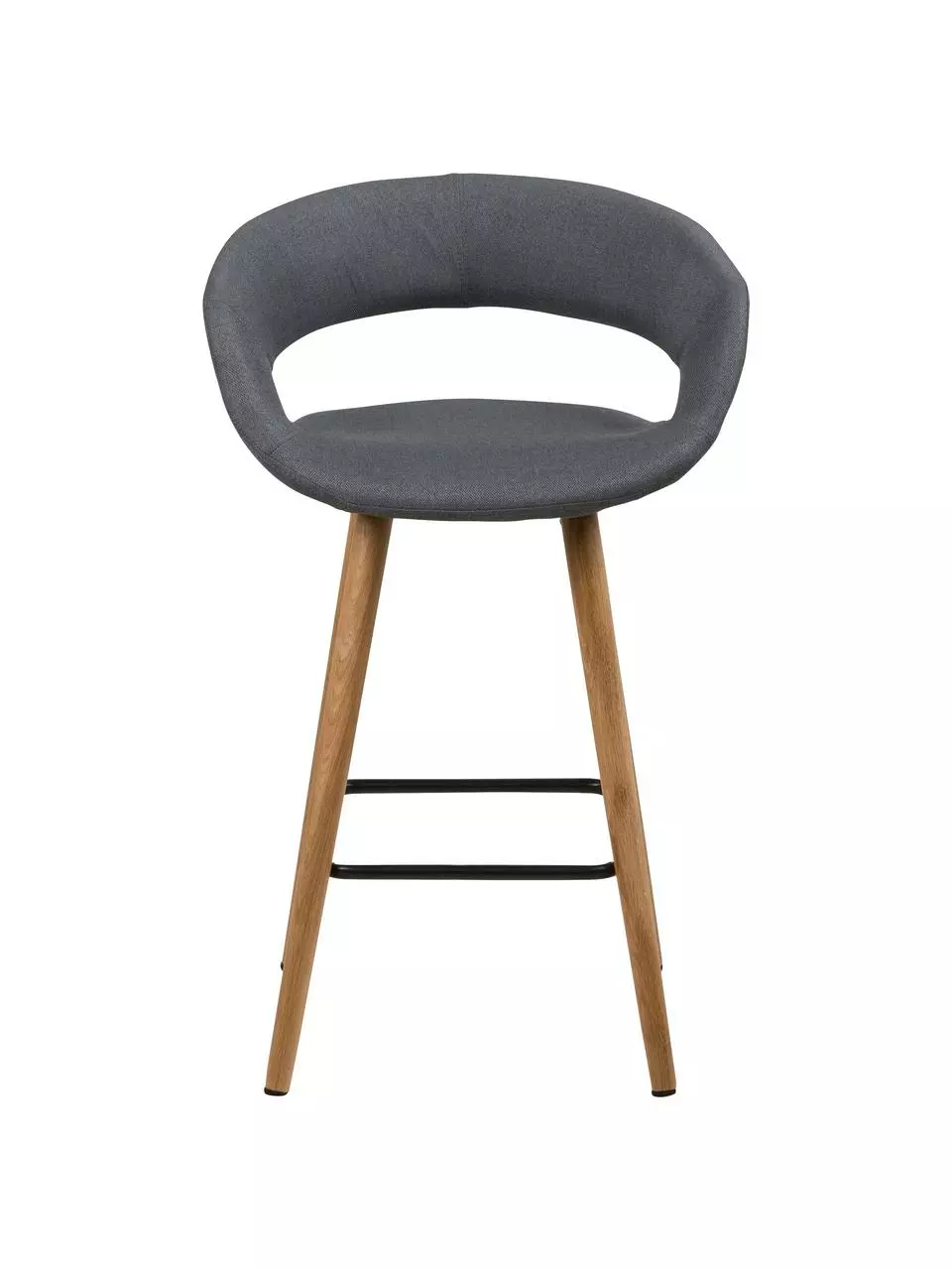 Thekenstühle Grace in Grau, 2 Stück, B 56 x H 87 cm 6 Thekenstühle Grace in Grau, 2 Stück, B 56 x H 87 cm – Bild 4