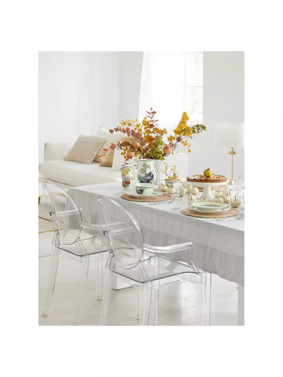 Kartell Transparenter Armlehnstuhl Louis Ghost, B 54 x T 55 cm 4 Kartell Transparenter Armlehnstuhl Louis Ghost, B 54 x T 55 cm – Bild 2