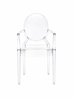 Kartell Transparenter Armlehnstuhl Louis Ghost, B 54 x T 55 cm 11 Kartell Transparenter Armlehnstuhl Louis Ghost, B 54 x T 55 cm -Esszimmer Verkäufe Transparenter Armlehnstuhl Louis Ghost 3