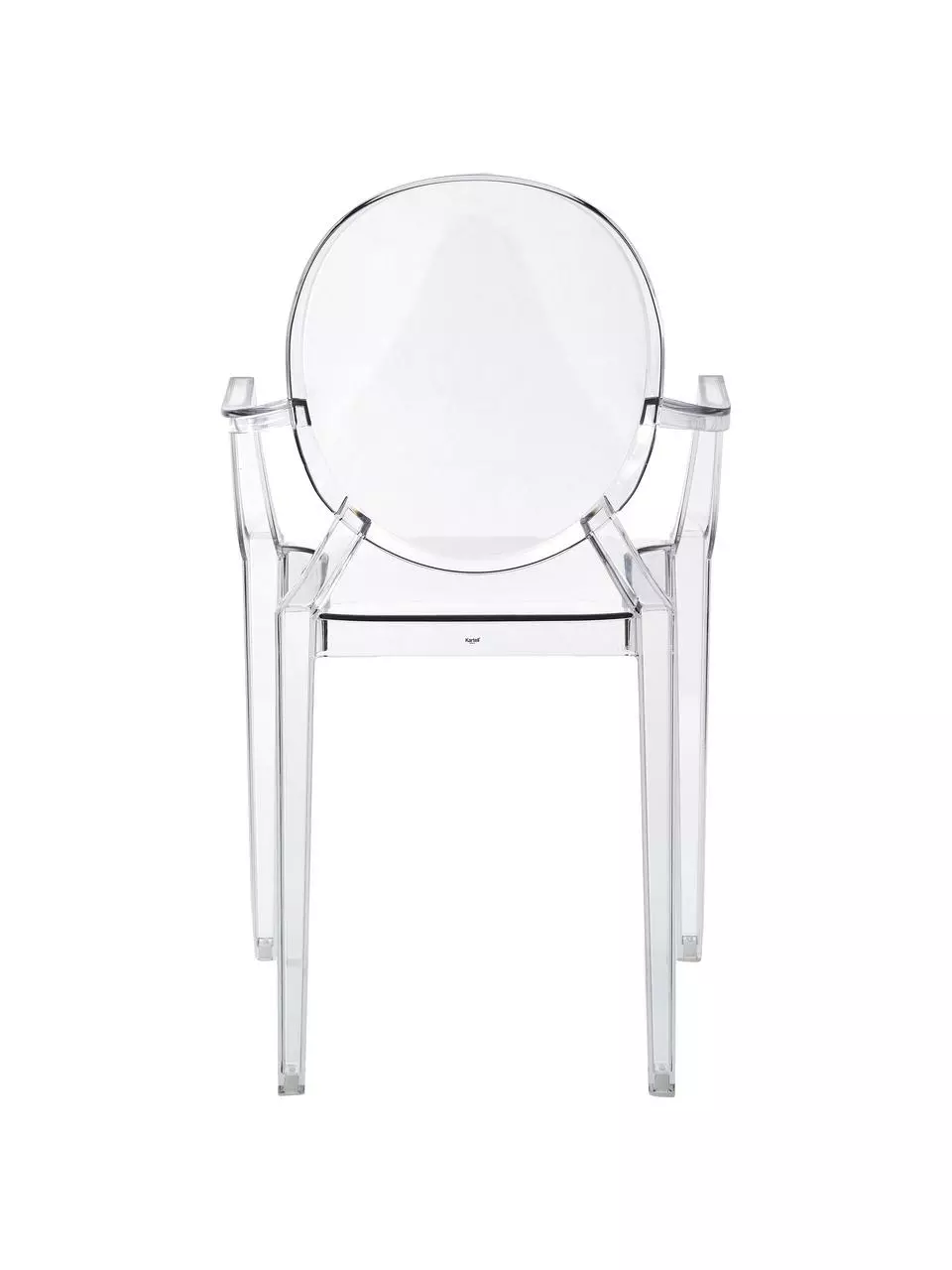 Kartell Transparenter Armlehnstuhl Louis Ghost, B 54 x T 55 cm 8 Kartell Transparenter Armlehnstuhl Louis Ghost, B 54 x T 55 cm – Bild 6